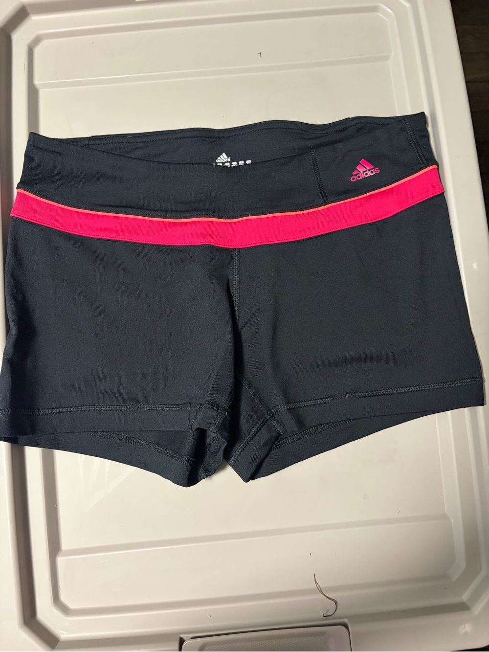 2 Pairz of Medium Women’s Athletic Shorts (Adidas and Mizuno)
